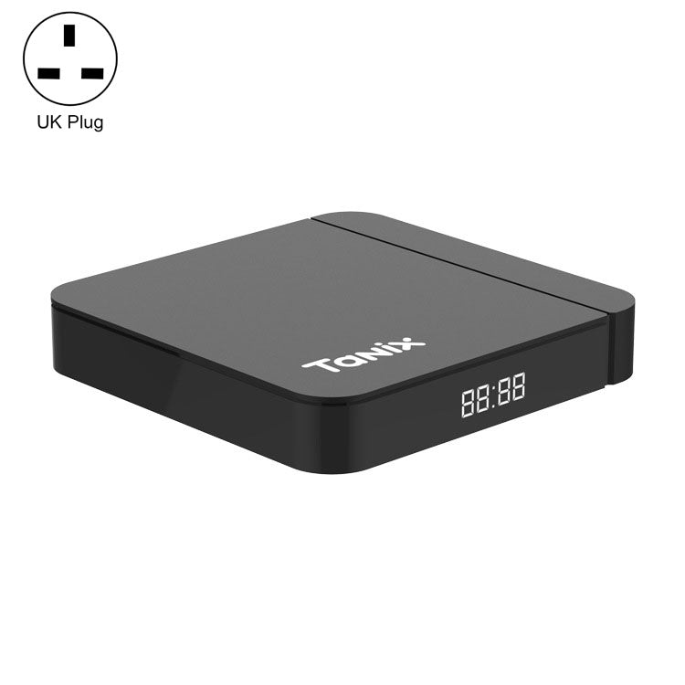 Tanix W2 Amlogic S905 Quad Core Smart TV Set Top Box, RAM:4G+32G With Dual Wifi/BT(UK Plug) - Amlogic S905 by PMC TechLife | Online Shopping South Africa | PMC TechLife | Buy Now Pay Later Mobicred