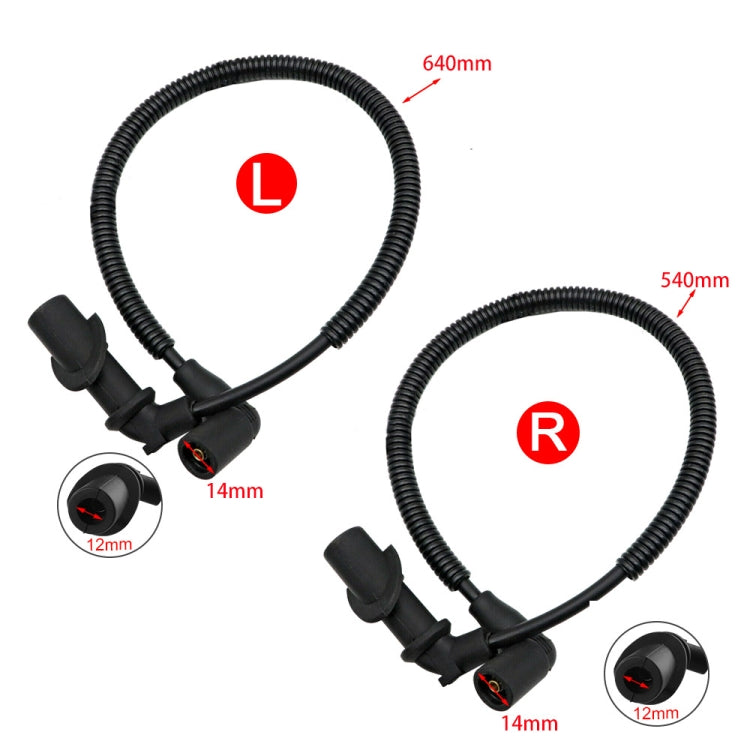 1 Pair Motocross Spark Plug Cap Ignition Coil 4011365 for Polaris Ranger RZR 700 800 - Replacement Parts by PMC TechLife | Online Shopping South Africa | PMC TechLife | Buy Now Pay Later Mobicred
