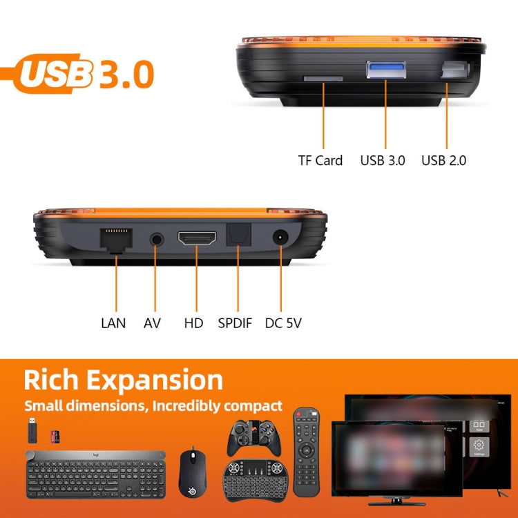 MECOOL HK1RBOX X4 4K TV Box, Android 11 Amlogic S905X4 CPU with RC 4GB+32GB(US Plug) - free shipping - PMC TechLife - Order now!