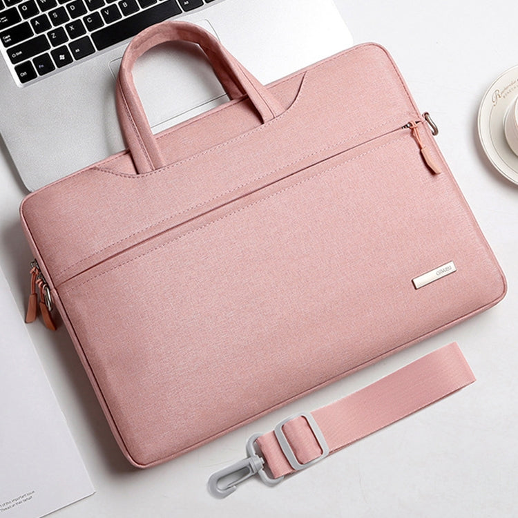 Handbag Laptop Bag Inner Bag with Shoulder Strap, Size:12 inch(Pink) - Other by PMC TechLife | Online Shopping South Africa | PMC TechLife | Buy Now Pay Later Mobicred