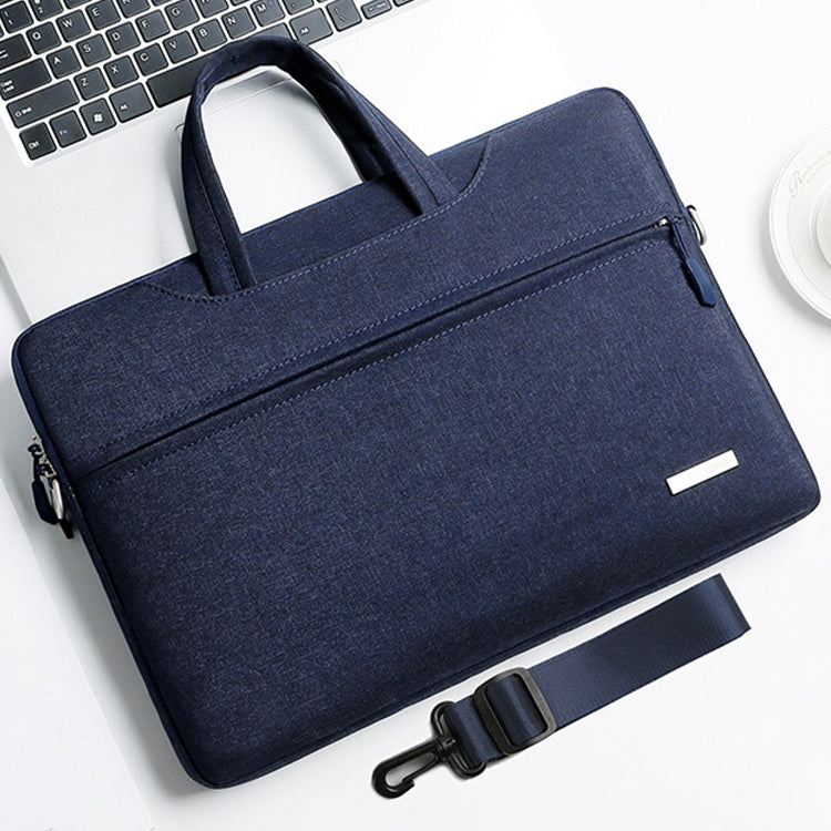 Handbag Laptop Bag Inner Bag with Shoulder Strap, Size:12 inch(Dark Blue) - Other by PMC TechLife | Online Shopping South Africa | PMC TechLife | Buy Now Pay Later Mobicred