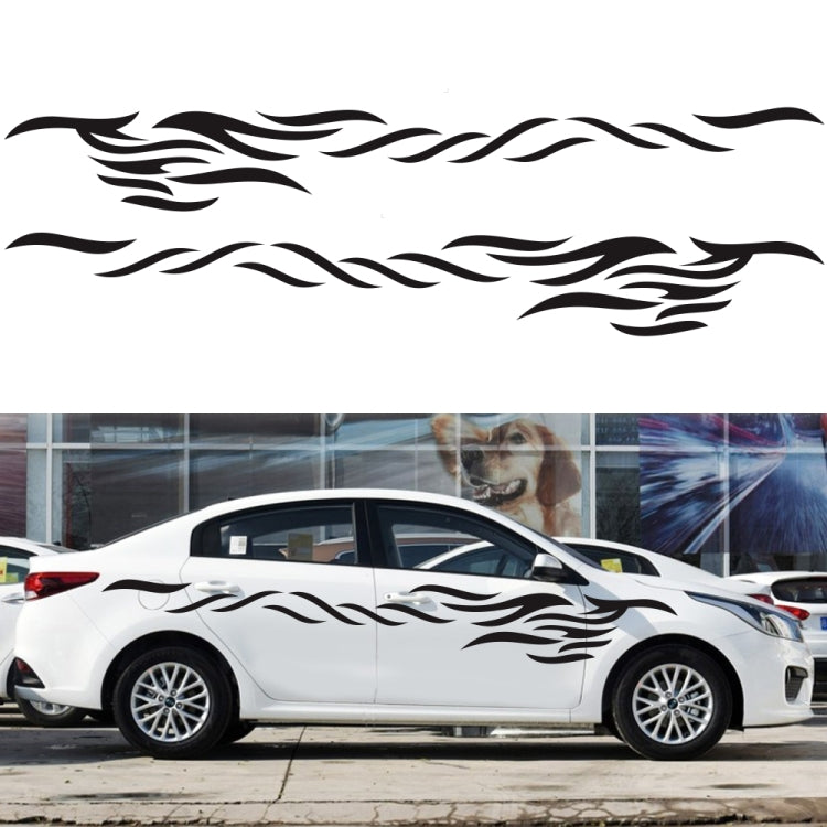 2 PCS/Set D-369 Totem Pattern Car Decorative Sticker(Black) - free shipping - PMC TechLife - Order now!