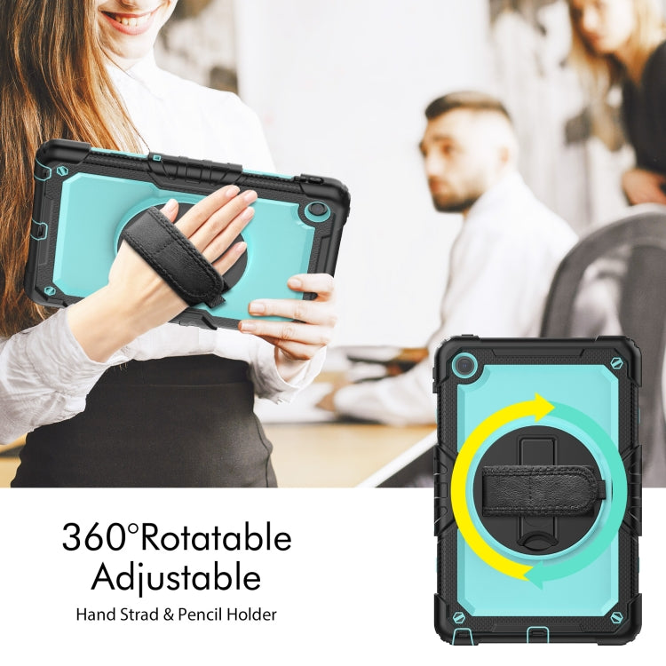 For Lenovo Tab M10 Plus 10.6 3rd Gen 2022 Silicone + PC Tablet Case(Light Blue + Black) - Lenovo by PMC TechLife | Online Shopping South Africa | PMC TechLife | Buy Now Pay Later Mobicred