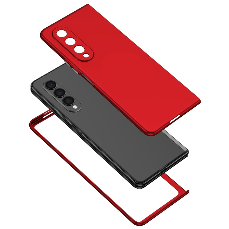 For Samsung Galaxy Z Fold4 Armor Foldable Phone Case(Red) - Galaxy Z Fold4 5G Cases by PMC TechLife | Online Shopping South Africa | PMC TechLife