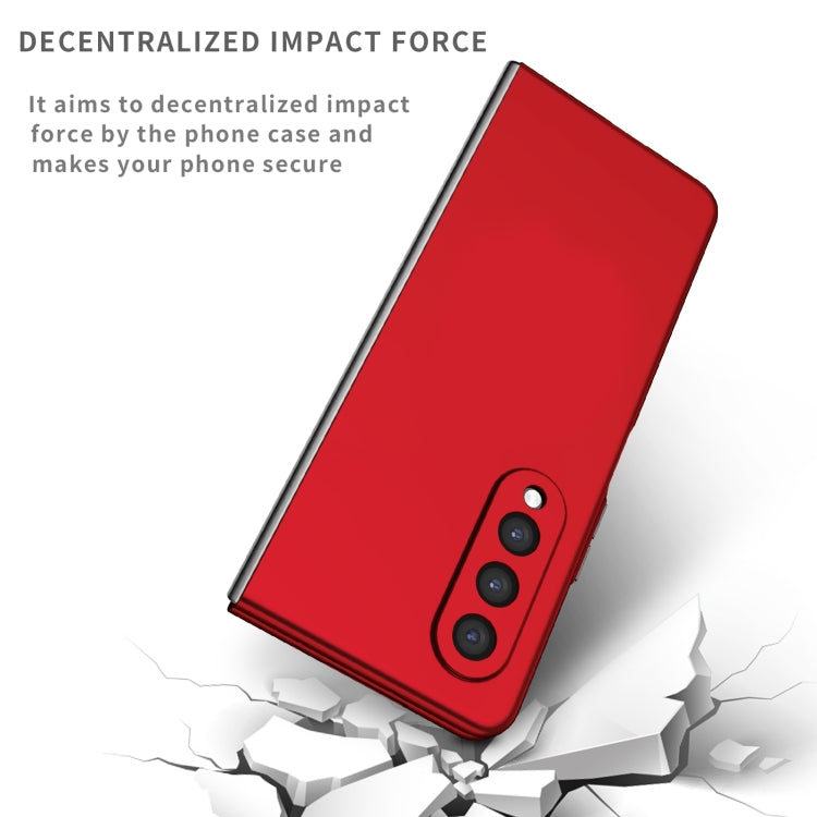 For Samsung Galaxy Z Fold4 Armor Foldable Phone Case(Red) - Galaxy Z Fold4 5G Cases by PMC TechLife | Online Shopping South Africa | PMC TechLife
