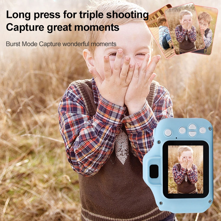 X2S 2.0 Inch LCD Screen Mini Children Camera Digital Camera, Resolution:HD Single Camera 1300W+ 32G Memory Card + Card Reader + Cartoon Stickers(Black) - Children Cameras by PMC TechLife | Online Shopping South Africa | PMC TechLife | Buy Now Pay Later Mobicred