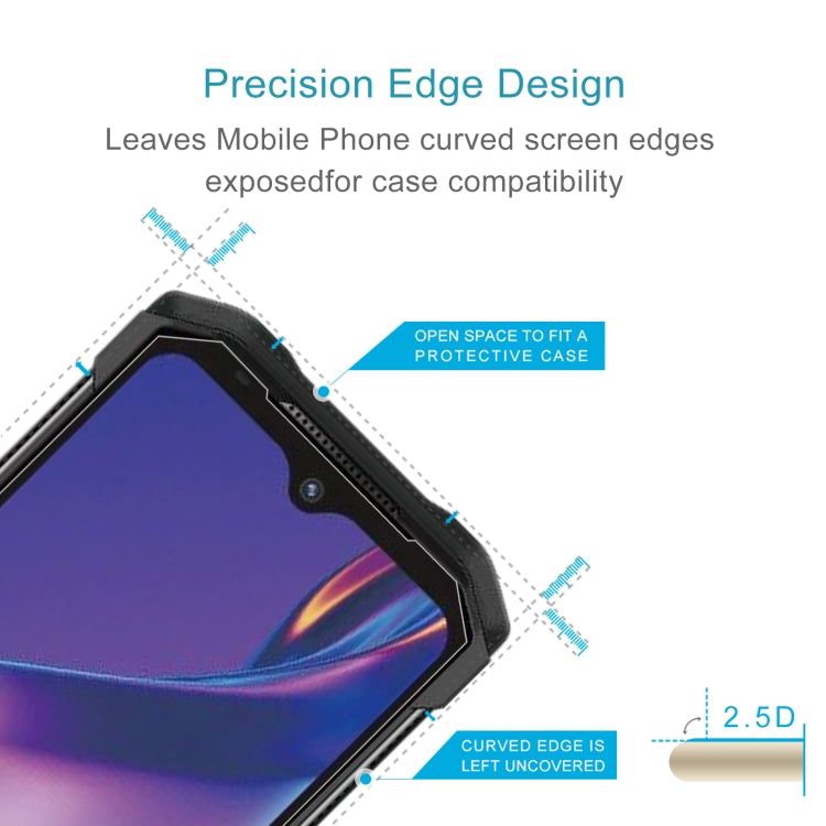 50 PCS 0.26mm 9H 2.5D Tempered Glass Film For Doogee S98 Pro / S98 - For Doogee by PMC TechLife | Online Shopping South Africa | PMC TechLife | Buy Now Pay Later Mobicred