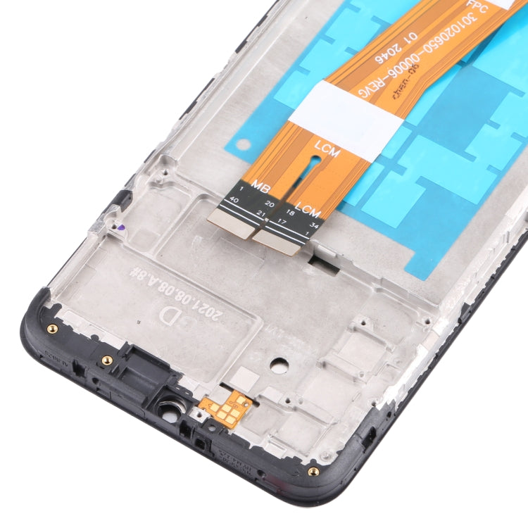 OEM LCD Screen For Samsung Galaxy A03s SM-A037F Digitizer Full Assembly with Frame - free shipping - PMc TechLife - Order now!