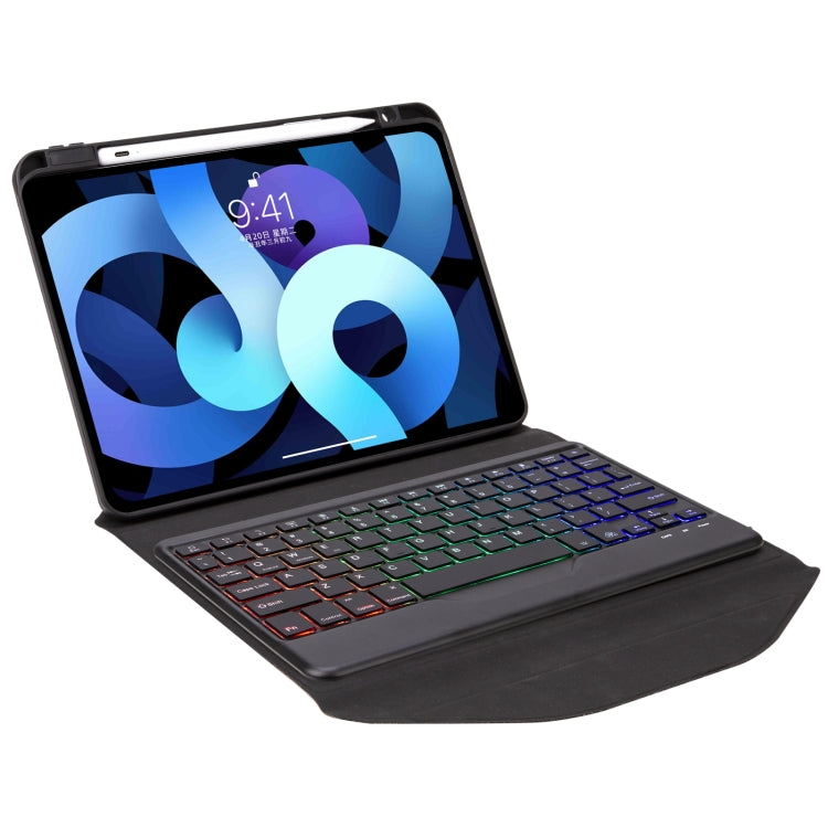 Z11BS Pen Slot Backlight Bluetooth Keyboard Leather Tablet Case For iPad Pro 11 2021/2020/2018(Black) - For iPad Pro by PMC TechLife | Online Shopping South Africa | PMC TechLife