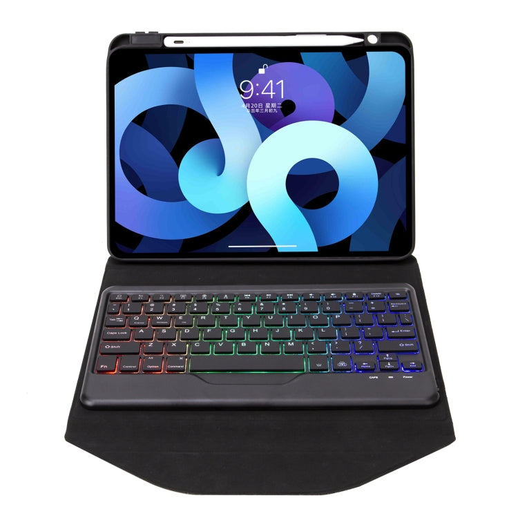 Z11BS Pen Slot Backlight Bluetooth Keyboard Leather Tablet Case For iPad Pro 11 2021/2020/2018(Black) - For iPad Pro by PMC TechLife | Online Shopping South Africa | PMC TechLife