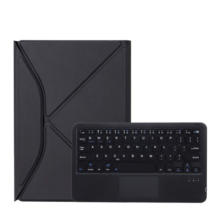 Z102B-A Pen Slot Touchpad Bluetooth Keyboard Leather Tablet Case For iPad 10.2 2021/2020/2019(Black) - Universal by PMC TechLife | Online Shopping South Africa | PMC TechLife