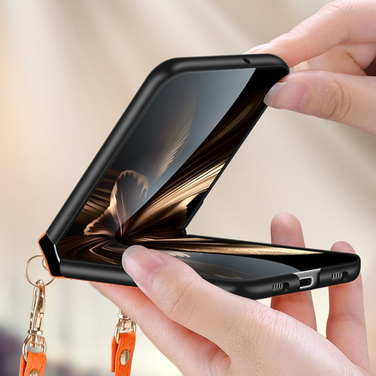 For Huawei P50 Pocket SULADA Litchi Texture Leather + TPU Phone Case with Strap(Red) - Huawei Cases by SULADA | Online Shopping South Africa | PMC TechLife | Buy Now Pay Later Mobicred