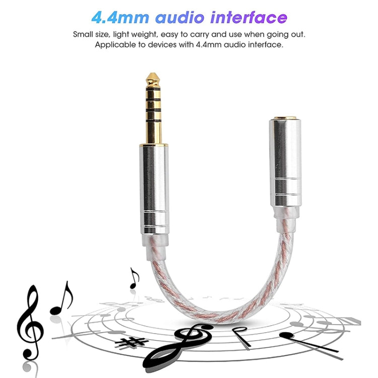 ZS0156 Balanced Inter-conversion Audio Cable(2.5 Balance Male to 3.5 Stereo Female) - Headset Accessories by PMC Jewellery | Online Shopping South Africa | PMC Jewellery | Buy Now Pay Later Mobicred