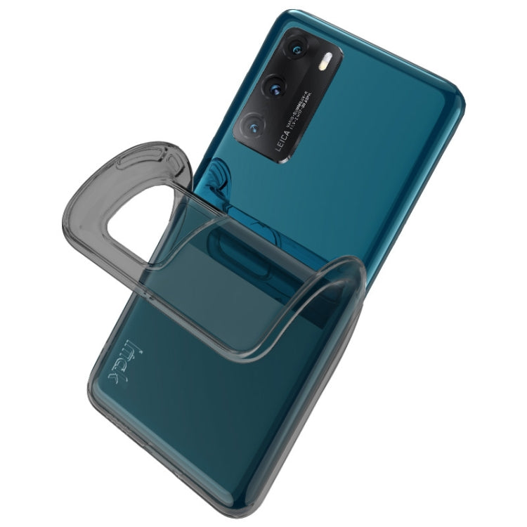 For Sony Xperia 10 IV IMAK UX-5 Series Transparent Shockproof TPU Protective Phone Case(Transparent Black) - Sony Cases by imak | Online Shopping South Africa | PMC TechLife | Buy Now Pay Later Mobicred