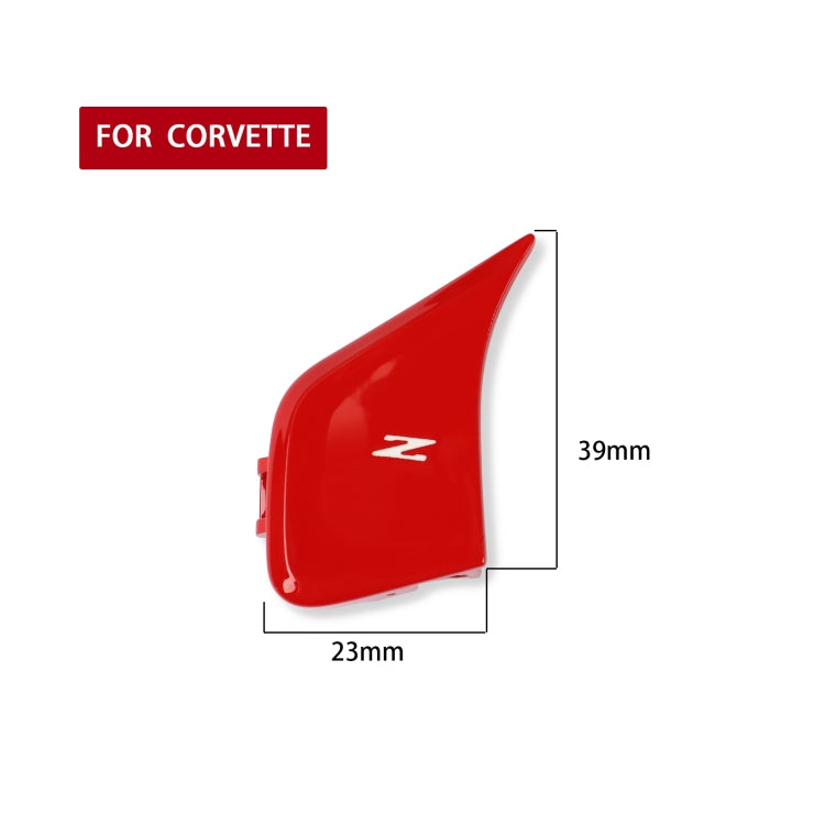 Car Steering Wheel Buttons for Chevrolet Corvette C8 2020-2021(Red) - Steering Wheel Accessories by PMC TechLife | Online Shopping South Africa | PMC TechLife | Buy Now Pay Later Mobicred