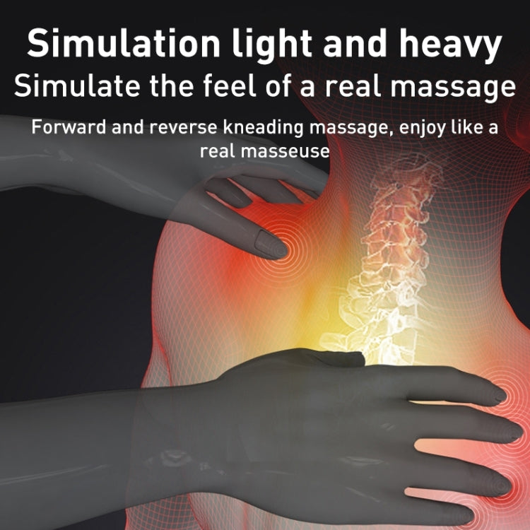 Multifunctional Hot Compress Neck Massager Car Cervical Spine Massage Pillow(Blue Upgrade) - Seat Accessories by PMC TechLife | Online Shopping South Africa | PMC TechLife | Buy Now Pay Later Mobicred