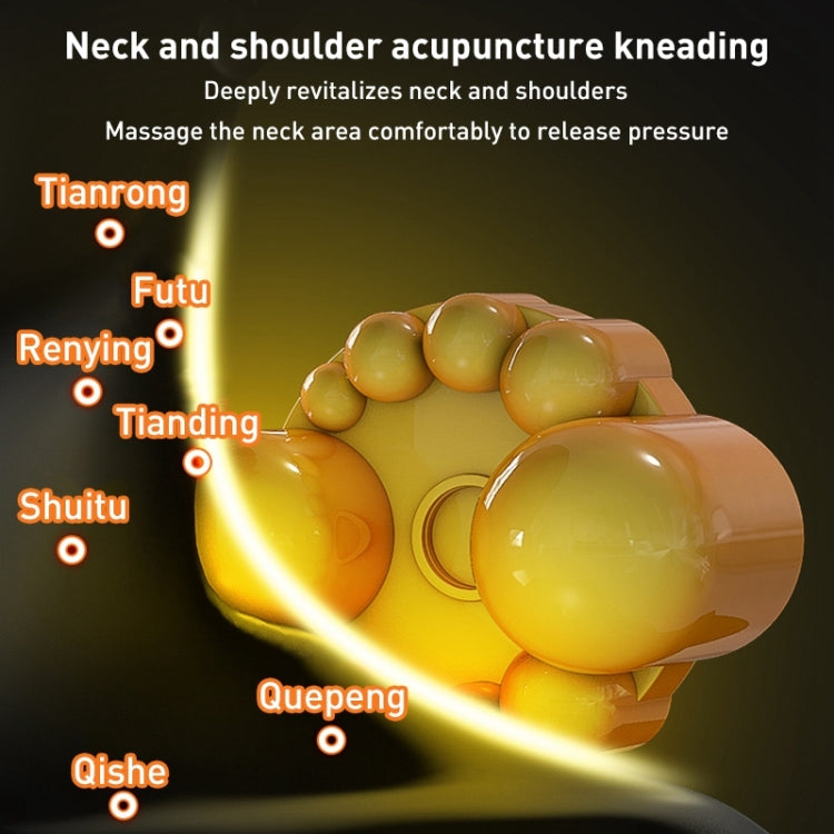 Multifunctional Hot Compress Neck Massager Car Cervical Spine Massage Pillow(Red Six Keys) - Seat Accessories by PMC TechLife | Online Shopping South Africa | PMC TechLife | Buy Now Pay Later Mobicred