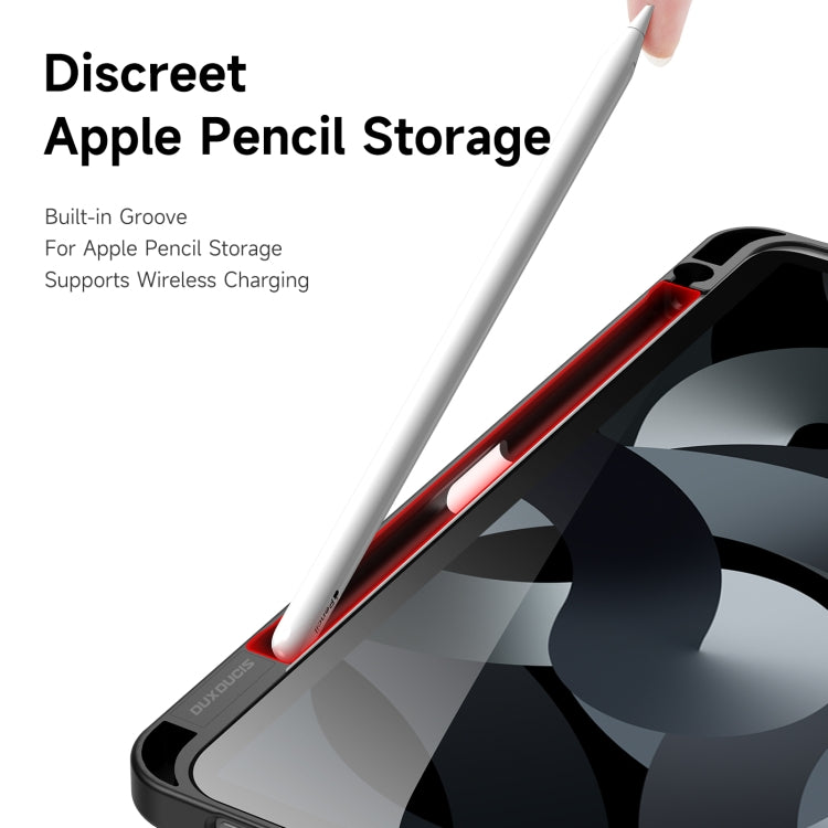 For iPad Air 2020 / Air 2022 / Air 11 2024 DUX DUCIS Magi Series Shockproof Tablet Case(Black) - iPad Air (2022) / (2020) 10.9 Cases by DUX DUCIS | Online Shopping South Africa | PMC TechLife | Buy Now Pay Later Mobicred