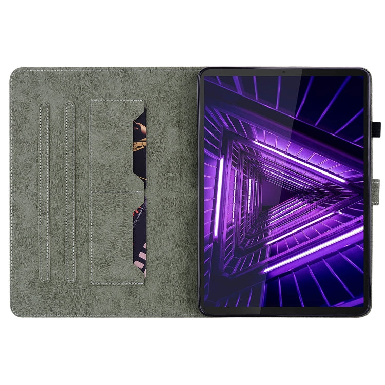 For Lenovo K10 Tiger Pattern PU Tablet Case(Black) - free shipping - PMC TechLife - Order now!