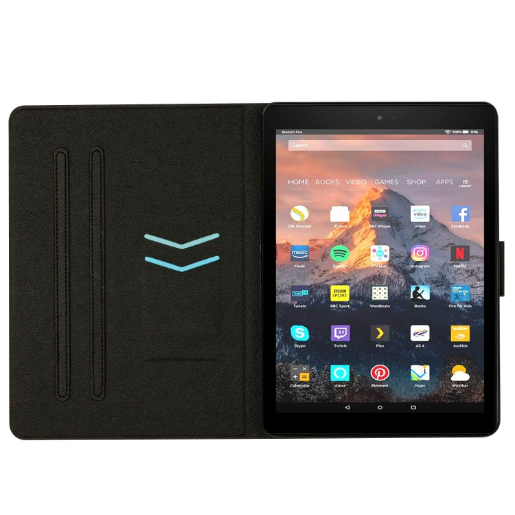 For Amazon Kindle HD 10 2015 Marble Pattern Smart Leather Tablet Case(Splicing Marble) - Amazon by PMC TechLife | Online Shopping South Africa | PMC TechLife | Buy Now Pay Later Mobicred