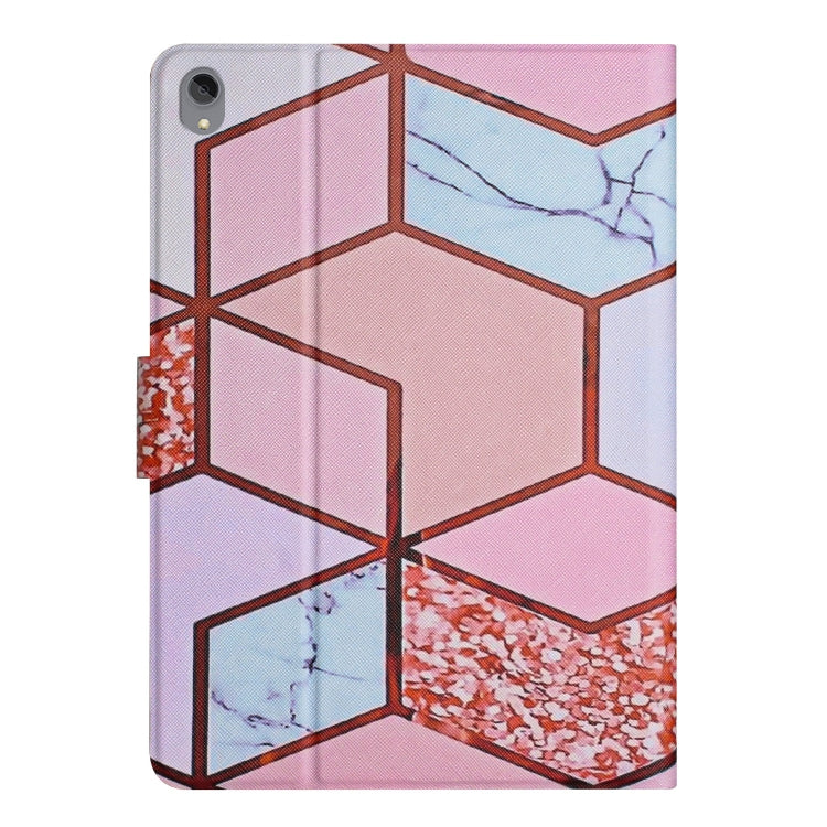 For Lenovo Tab P11 Marble Pattern Smart Leather Tablet Case(Splicing Marble) - Lenovo by PMC TechLife | Online Shopping South Africa | PMC TechLife | Buy Now Pay Later Mobicred