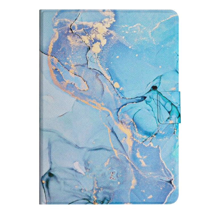 For Lenovo Tab P11 Marble Pattern Smart Leather Tablet Case(Blue) - Lenovo by PMC TechLife | Online Shopping South Africa | PMC TechLife | Buy Now Pay Later Mobicred