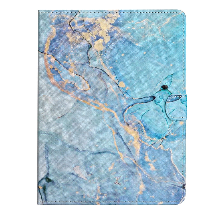 For 10 inch Tablet Marble Pattern Leather Tablet Case(Blue) - Others by PMC TechLife | Online Shopping South Africa | PMC TechLife | Buy Now Pay Later Mobicred