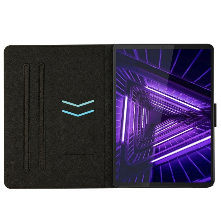 For Lenovo Tab M10 3rd Gen Stitching Solid Color Smart Leather Tablet Case(Green) - Lenovo by PMC TechLife | Online Shopping South Africa | PMC TechLife | Buy Now Pay Later Mobicred