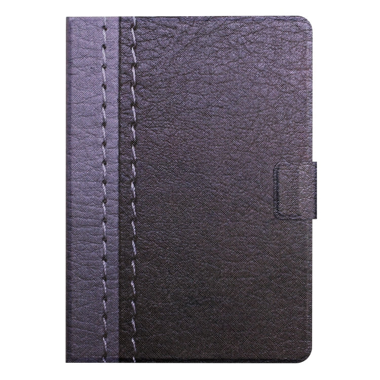 For Lenovo Tab M10 Plus Stitching Solid Color Smart Leather Tablet Case(Grey) - Lenovo by PMC TechLife | Online Shopping South Africa | PMC TechLife | Buy Now Pay Later Mobicred