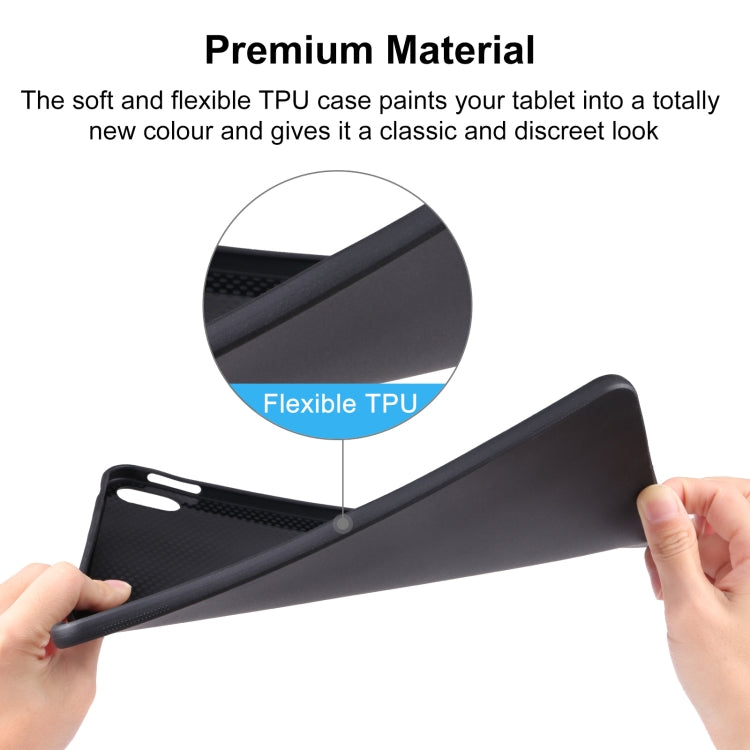 TPU Tablet Case For iPad Air 11 2024 / Air 2020 / 2022 10.9(Black) - iPad Air (2022) / (2020) 10.9 Cases by PMC TechLife | Online Shopping South Africa | PMC TechLife | Buy Now Pay Later Mobicred