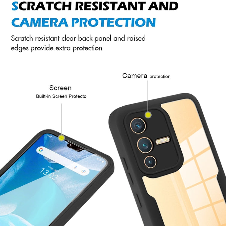 For vivo V23 5G 360 Degrees Full Coverage Phone Case(Blue) - vivo Cases by PMC TechLife | Online Shopping South Africa | PMC TechLife