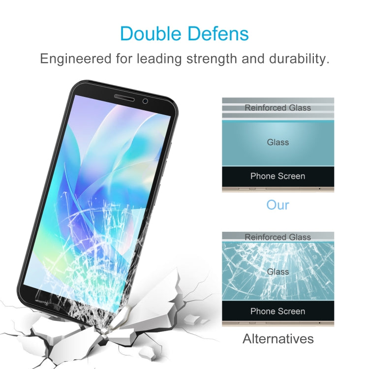 50 PCS 0.26mm 9H 2.5D Tempered Glass Film For Doogee X97 Pro - For Doogee by PMC TechLife | Online Shopping South Africa | PMC TechLife | Buy Now Pay Later Mobicred