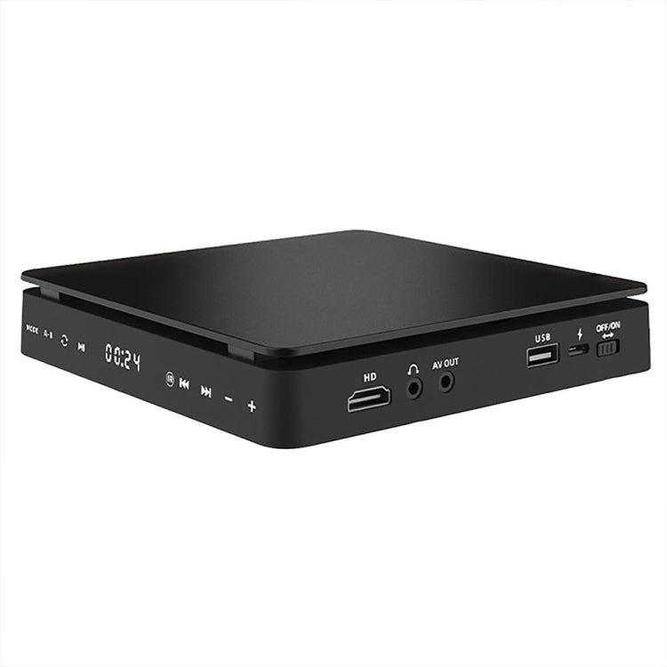 Kecag KC-708 2A Home Plug-in Mini HD DVD Player(Black) - free shipping - PMC Jewellery - Order now!