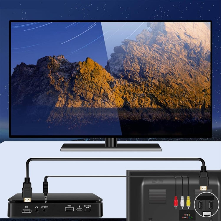 Kecag KC-708 2A Home Plug-in Mini HD DVD Player(Black) - free shipping - PMC Jewellery - Order now!