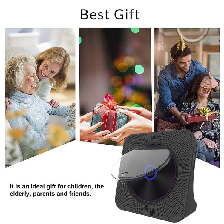 Kecag KC-806 2A Retro Bluetooth Music Disc Album CD Player, Specification:Rechargeable Version(White) - free shipping - PMC Jewellery - Order now!