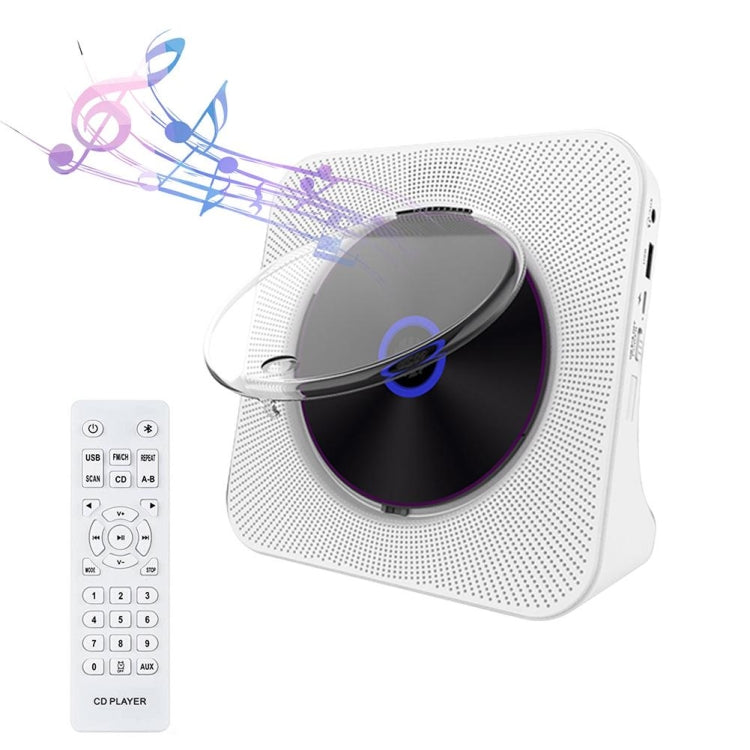 Kecag KC-806 2A Retro Bluetooth Music Disc Album CD Player, Specification:Rechargeable Version(Black) - free shipping - PMC Jewellery - Order now!