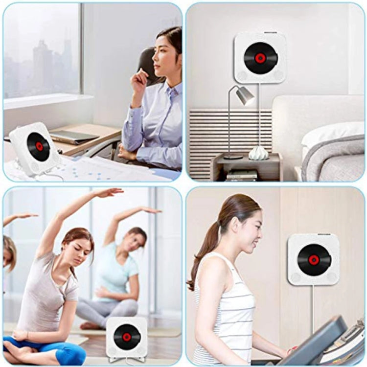 Kecag KC-809 10W Portable Bluetooth Album CD Player Player(Black) - free shipping - PMC Jewellery - Order now!