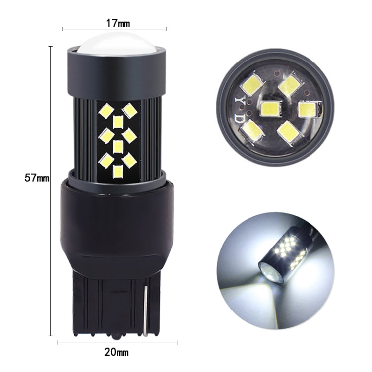 1 Pair 7443 12V 7W Continuous Car LED Fog Light(Lime Light) - Fog / Driving Lights by PMC TechLife | Online Shopping South Africa | PMC TechLife | Buy Now Pay Later Mobicred
