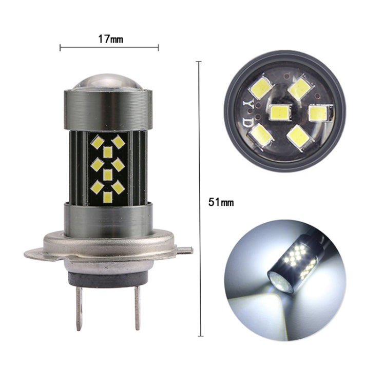 1 Pair H7 12V 7W Strobe Car LED Fog Light(Ice Blue Light) - Fog / Driving Lights by PMC TechLife | Online Shopping South Africa | PMC TechLife | Buy Now Pay Later Mobicred