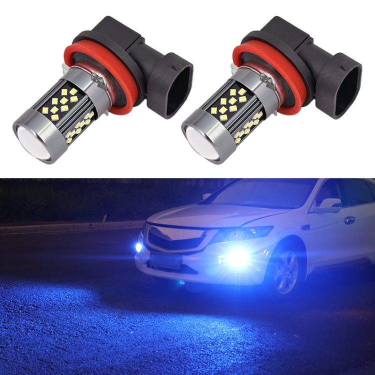 1 Pair H11 12V 7W Strobe Car LED Fog Light(Ice Blue Light) - Fog / Driving Lights by PMC TechLife | Online Shopping South Africa | PMC TechLife | Buy Now Pay Later Mobicred