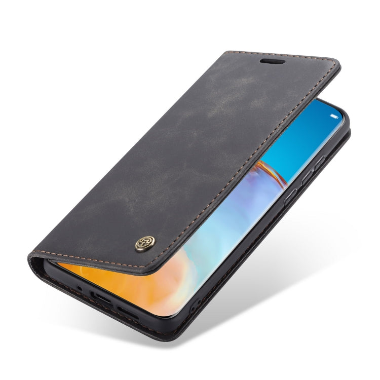 For Huawei P40 CaseMe-013 Multifunctional Horizontal Flip Leather Case with Card Slot & Holder & Wallet(Black) - Huawei Cases by CaseMe | Online Shopping South Africa | PMC Jewellery | Buy Now Pay Later Mobicred