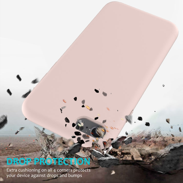 For iPhone SE 2022 / SE 2020 Shockproof Full Coverage Silicone Soft Protective Case(Pink) - free shipping - PMC TechLife - Order now!