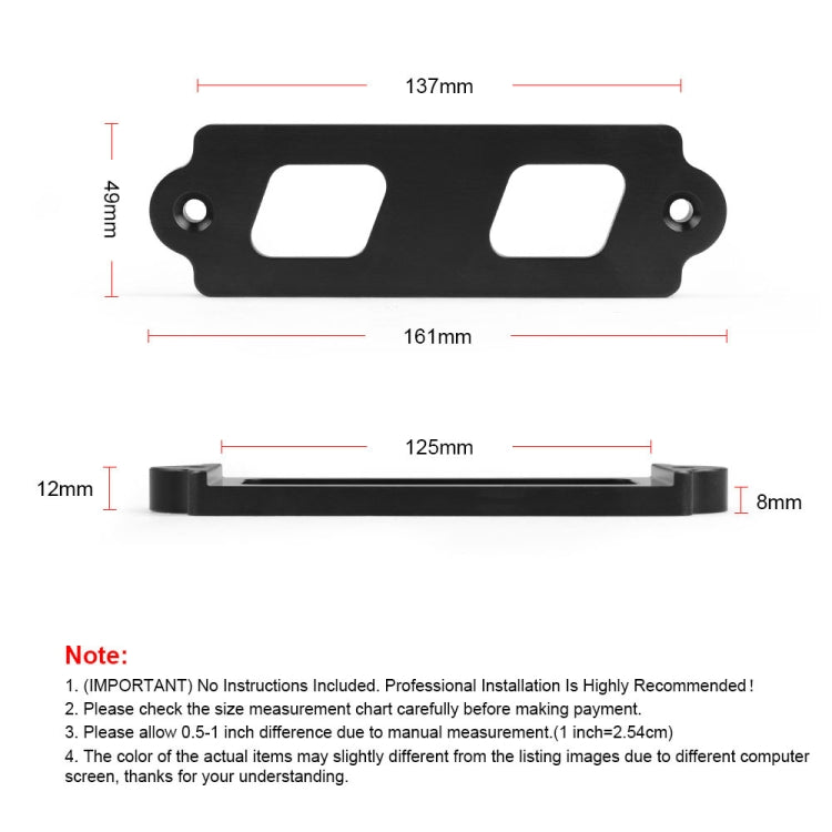 Car Aluminum Alloy Battery Fixing Bracket for Honda Civic 1988-2000(Silver) - Engine Fittings by PMC TechLife | Online Shopping South Africa | PMC TechLife | Buy Now Pay Later Mobicred