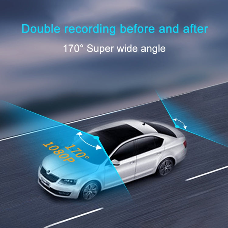 4K Dual Camera HD Night Vision WiFi Car Dash Cam Driving Recorder - Car DVRs by PMC TechLife | Online Shopping South Africa | PMC TechLife | Buy Now Pay Later Mobicred