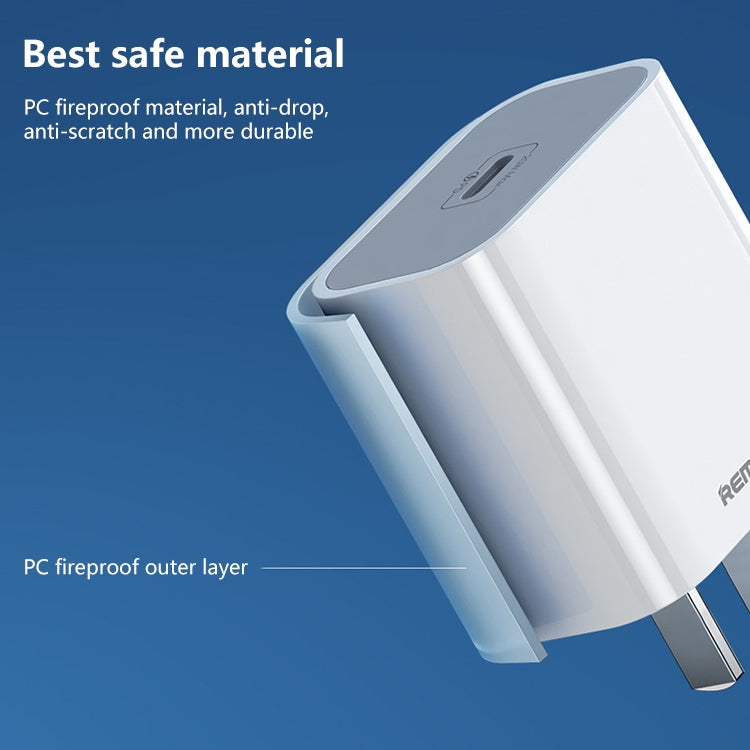 REMAX RP-U79 Speed Series 20W USB-C/Type-C Multi-Compatible Fast Charger, Specification:EU Plug(White) - free shipping - PMC Jewellery - Order now!