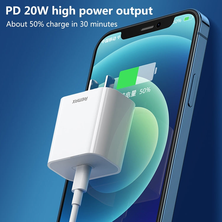 REMAX RP-U79 Speed Series 20W USB-C/Type-C Multi-Compatible Fast Charger, Specification:UK Plug(White) - free shipping - PMC Jewellery - Order now!