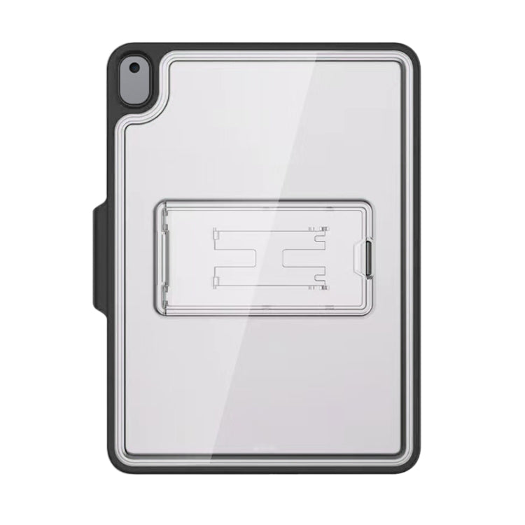 Mutural Transparent Holder Tablet Case For iPad 10.2 2021 / 2020 / 2019 / 10.5(Black) - free shipping - PMc TechLife - Order now!
