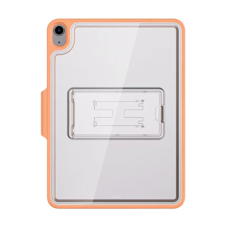 Mutural Transparent Holder Tablet Case For iPad Air 2022/ 2020 10.9(Orange) - free shipping - PMc TechLife - Order now!