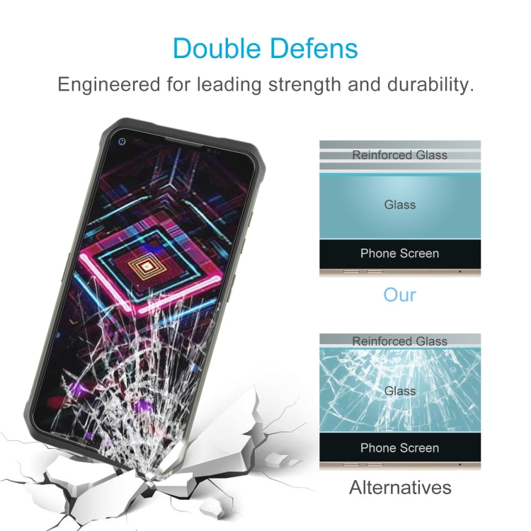 50 PCS 0.26mm 9H 2.5D Tempered Glass Film For Doogee V11 - free shipping - PMC TechLife - Order now!