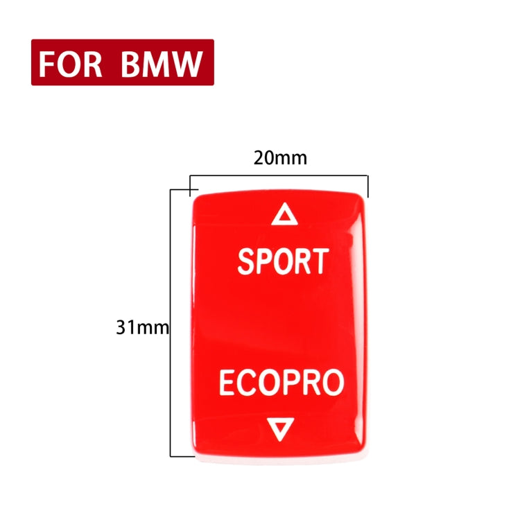 Car Gear Mode Switch Button for BMW 1-Series F20 2012-2018,Left and Right Drive(Red) - Car Interior Mouldings by PMC TechLife | Online Shopping South Africa | PMC TechLife